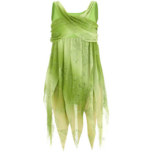 Enchanted Green Chiffon Lyrical Dress : 1260