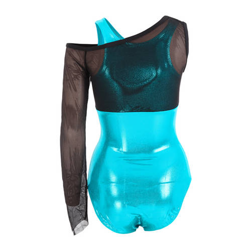 Youth Teal Stereo Leotard : 1930C