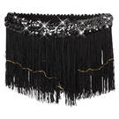 Black Fringe Skirt : 62