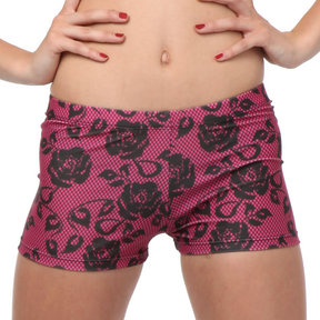 Youth Pink Lace Shorts