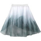 Girls Layered Watercolor Skirt : AC1146C