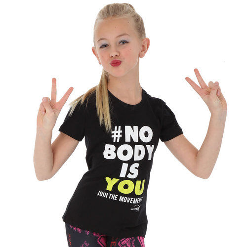 #Nobody Is You Girls T-Shirt : AC1C
