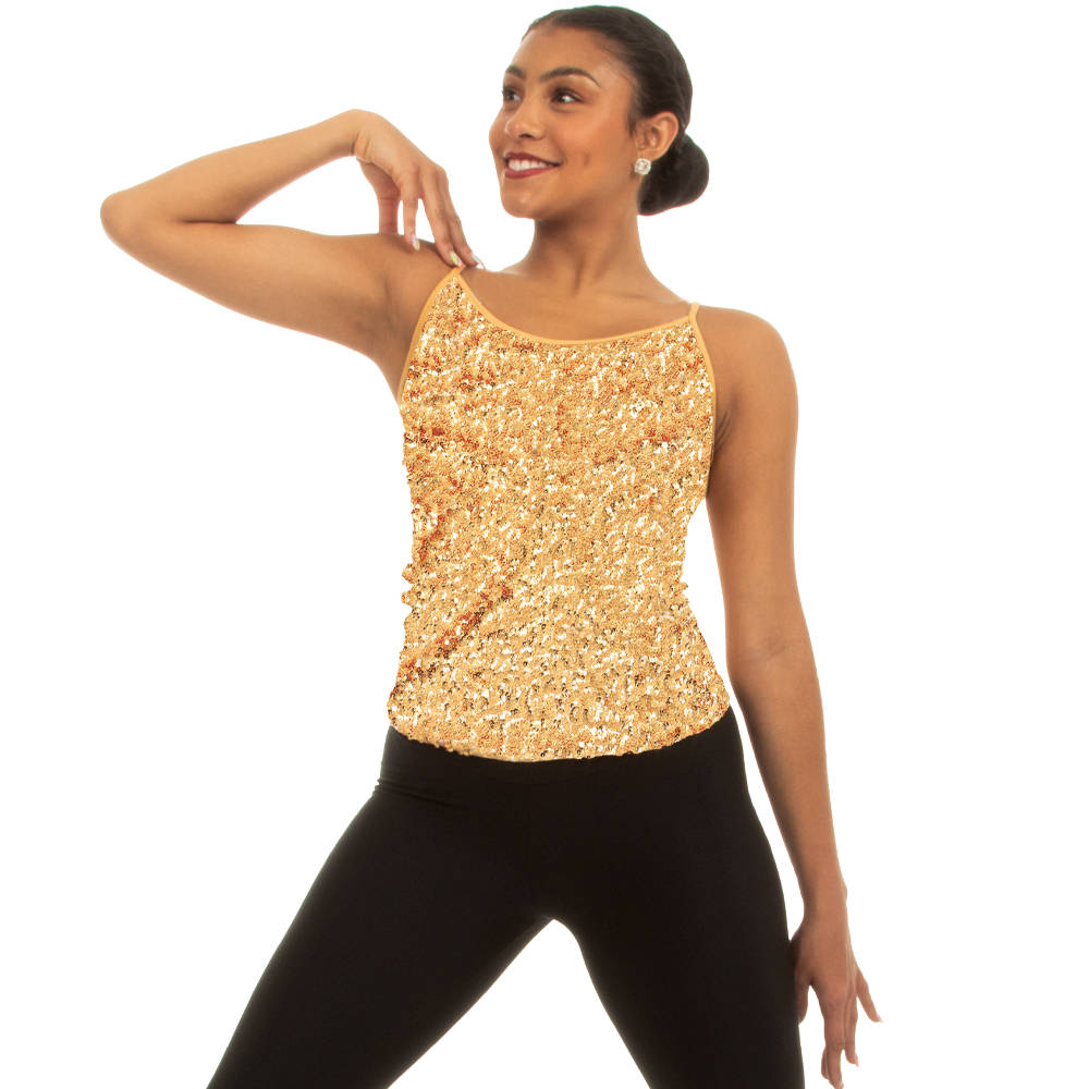 Alexandra Collection Sequin Camisole Tank