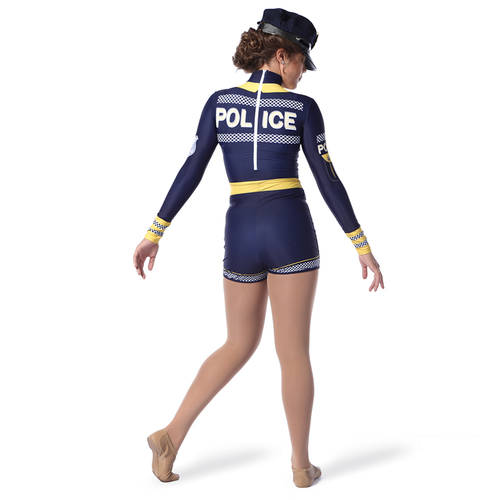 Alexandra Collection | Police Biketard | AC5263