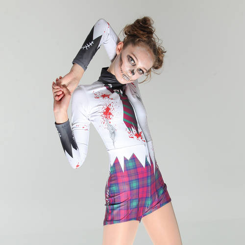Zombie Schoolgirl Biketard : MD5096