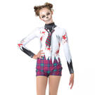 Zombie Schoolgirl Biketard : MD5096