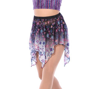 Unsteady Multi Color Stripe Skirt