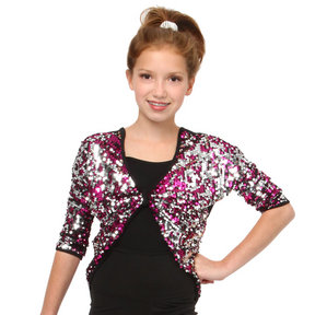 Gia Mia Youth Half-Time Sequin Top