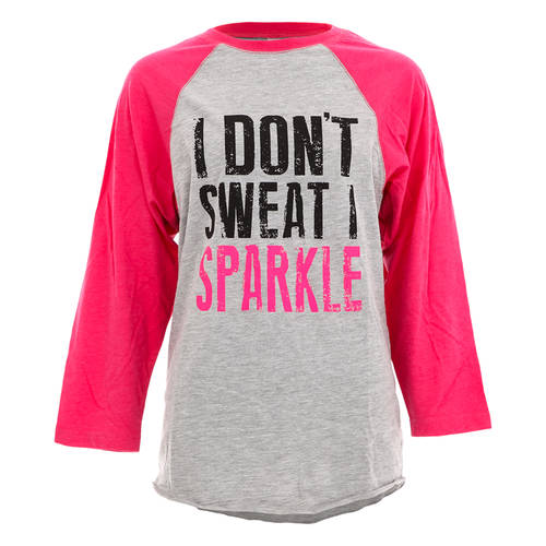 I Don't Sweat I Sparkle Tee : LD1148