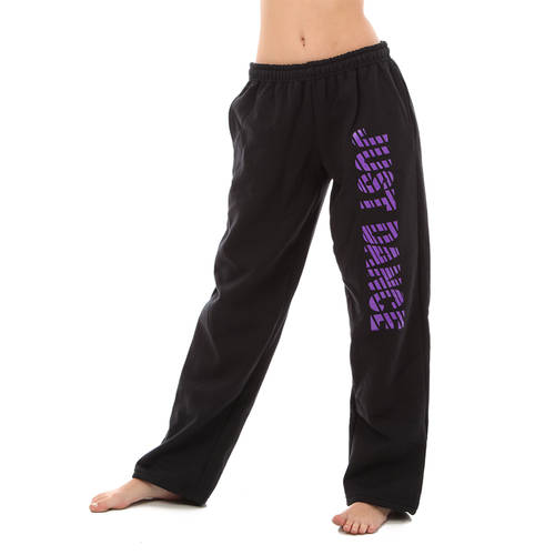 Girls Just Dance Black/Purple Sweatpants : LD1177C