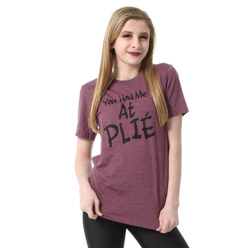 Youth You Had Me At Plie Tee : LD1267C