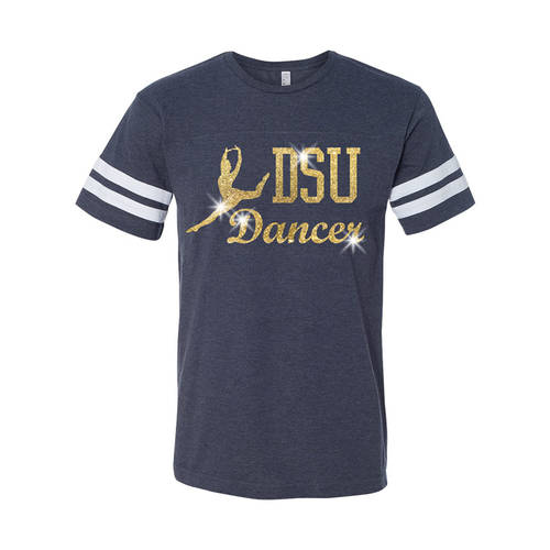 MoveU Vintage Football Glitter Dance T-Shirt : GP115