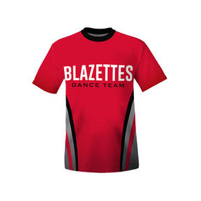 MOVE U Blaze Custom Dye-Sub Dance Team T-Shirt