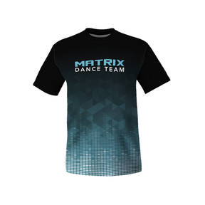 MOVE U Matrix Custom Dye-Sub Dance Team T-Shirt