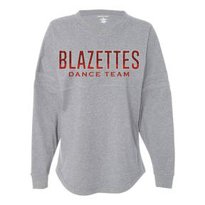 MOVE U Blazettes Custom Glitter Dance Team Spirit Jersey
