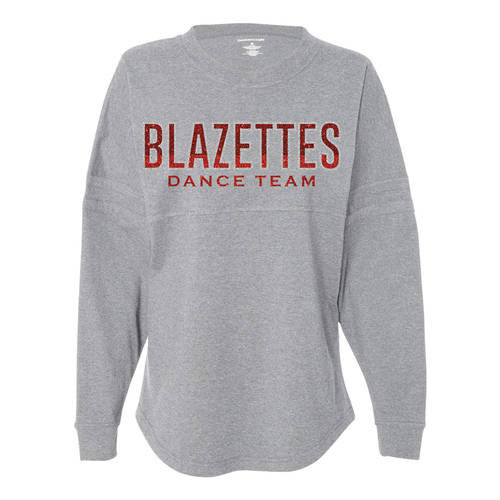 MOVE U Blazettes Custom Glitter Dance Team Spirit Jersey : GP91094