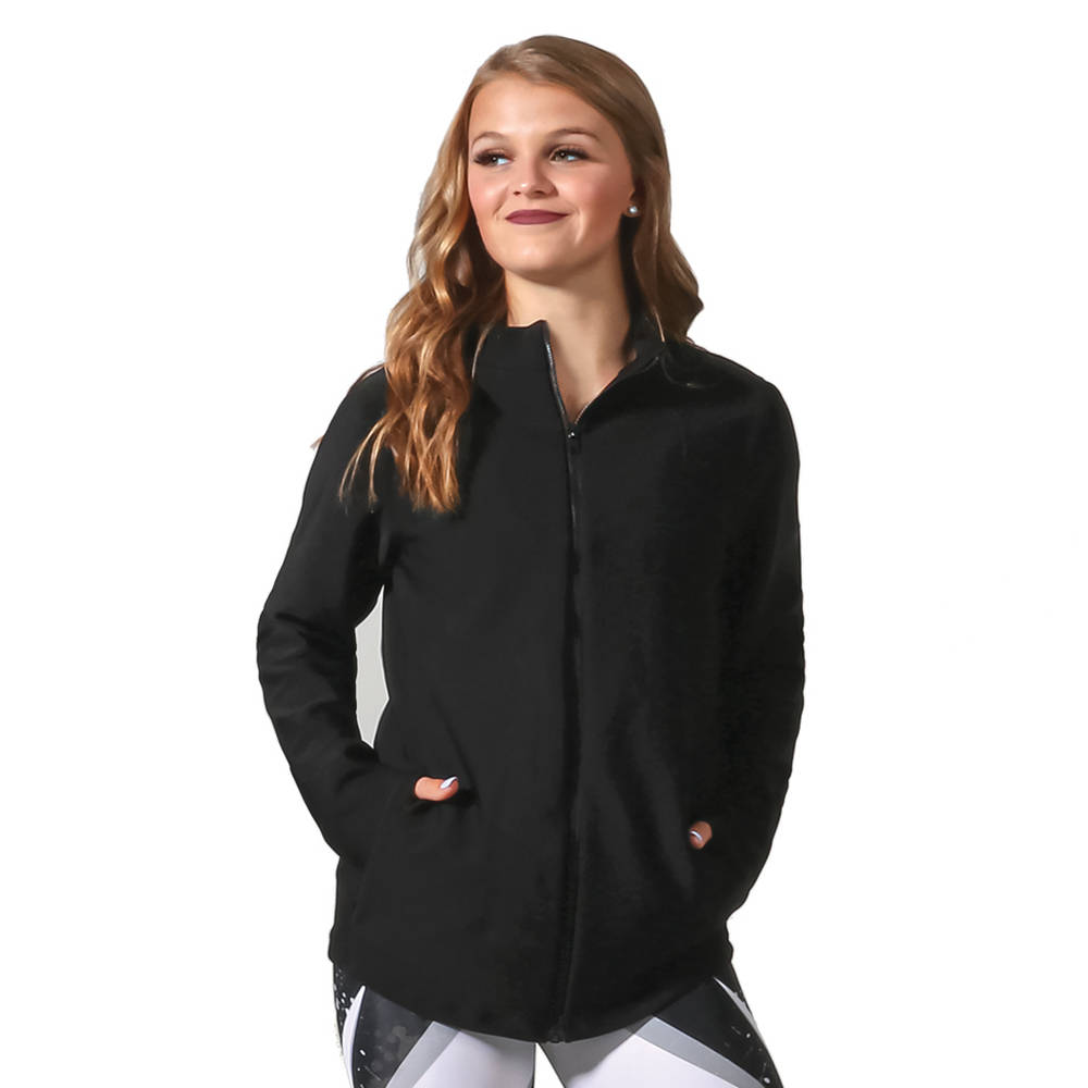 Move U Youth Full Zip Warmup Leap Athletic Jacket 