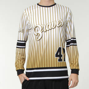MOVE U Vintage Custom Long Sleeve Softball Team Jersey