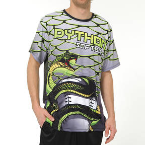 MOVE U Serpent Custom Short Sleeve Softball Team Jersey
