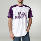 MOVE U Base Robbers Custom Short Sleeve Softball Team Jersey : SF1262