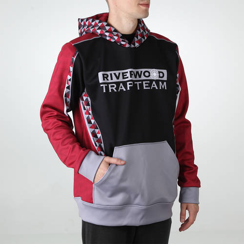 MOVE U Patterned Custom Hooded Trap Shooting Sweatshirt : TS0101