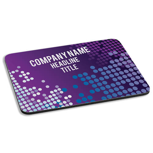 Custom Printed Keynote Impact Personalized Cushioned Mousepad : WI463