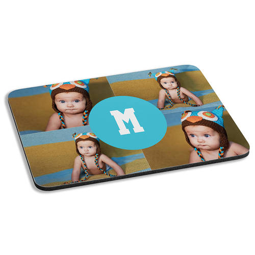Custom Precious Collage Personalized Cushioned Mousepad : WI469
