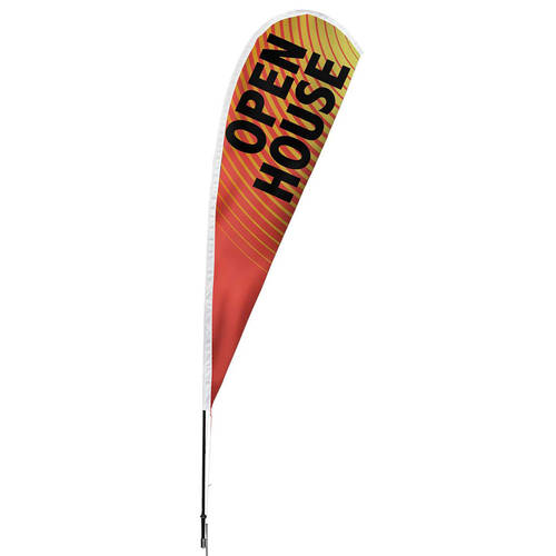The Teehive Custom Grand Opening Teardrop Banner Feather Flag : WI641