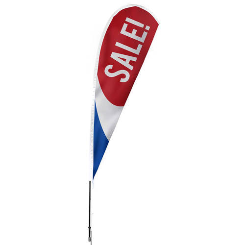 The Teehive Custom Sale Teardrop Banner Feather Flag : WI643