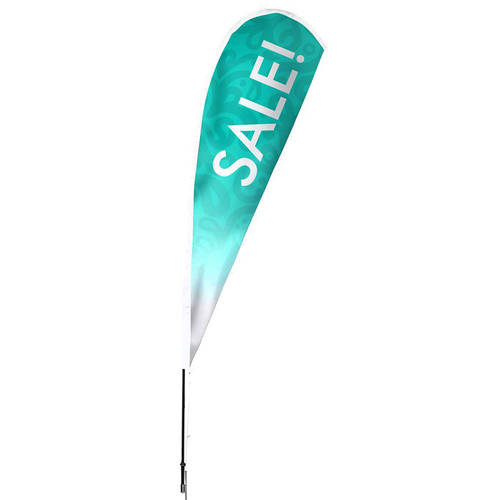 The Teehive Custom Sale Teardrop Banner Feather Flag : WI643