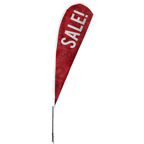 The Teehive Custom Sale Teardrop Banner Feather Flag : WI643