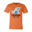 Adult Custom Support Team Triathlon T-Shirt : WI073