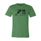 Adult Custom Last Leg 5K Run Outdoors Athletic T-Shirt : WI321
