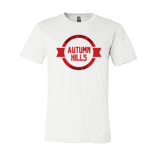 Adult Custom Neighborhood Party Annual Grill Out T-Shirt : WI336
