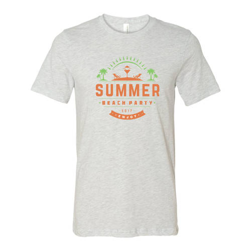 Adult Custom Summer Beach Party Family Vacation T-Shirt : WI338
