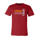 Adult Custom Official Support Crew Triathlon Glitter T-Shirt : WI354