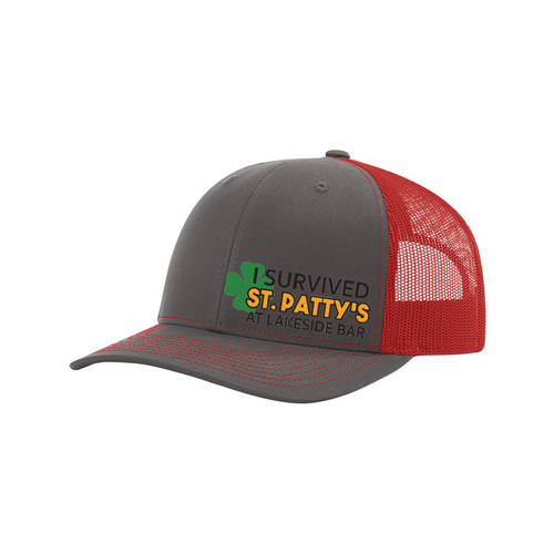 Custom Embroidered I Survived St Patrick's Day Trucker Cap : WI369