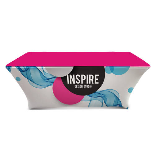 Custom Printed Agile Talent Design Expo Table Cover : WI441