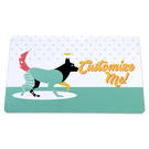 The Teehive Custom Retro Dog Mat : WI622